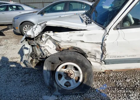 2000 Jeep Cherokee Sport z USA, uszkodzony, nr VIN 1J4FF48S8YL236910